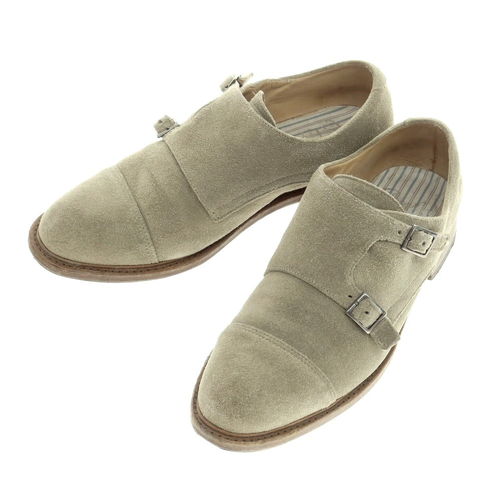 [Used] Paraboot Suede Dress Shoes Khaki Gray [6] [Condition Rank B] [Men&