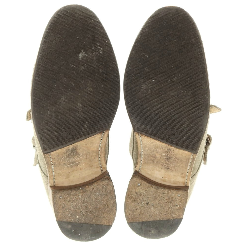 [Used] Paraboot Suede Dress Shoes Khaki Gray [6] [Condition Rank B] [Men&