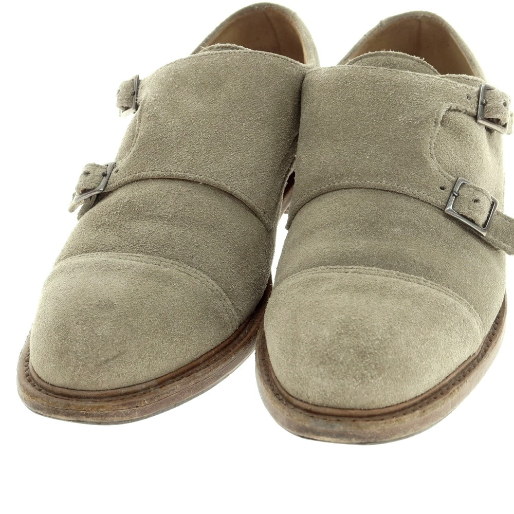 [Used] Paraboot Suede Dress Shoes Khaki Gray [6] [Condition Rank B] [Men&