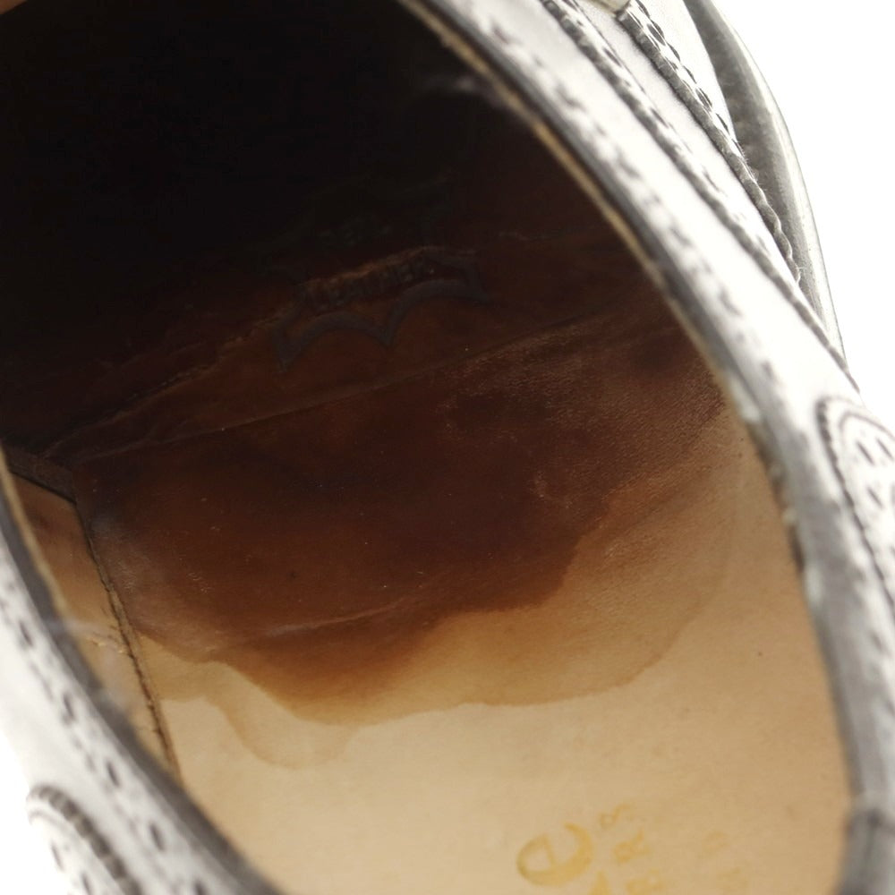 [Used] Loake calfskin wingtip dress shoes, black [6] [Condition rank D] [Men&