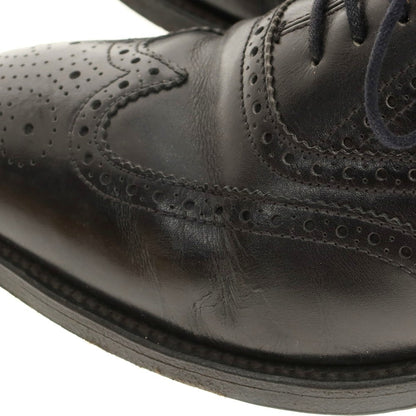 [Used] Loake calfskin wingtip dress shoes, black [6] [Condition rank D] [Men&
