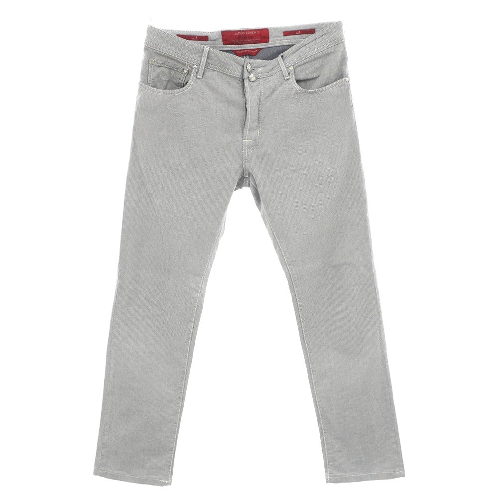 [Used] JACOB COHEN J688 Stretch Cotton 5 Pocket Pants Grey [33] [Condition Rank B] [Men&
