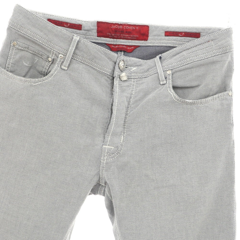 [Used] JACOB COHEN J688 Stretch Cotton 5 Pocket Pants Grey [33] [Condition Rank B] [Men&