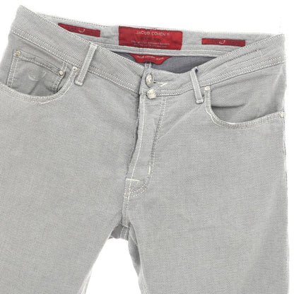 [Used] JACOB COHEN J688 Stretch Cotton 5 Pocket Pants Grey [33] [Condition Rank B] [Men&