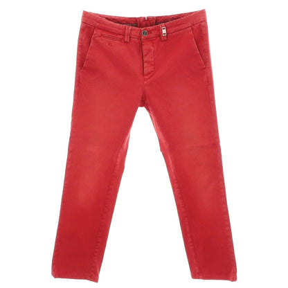 [Used] Tramarossa Stretch Cotton Casual Slacks Pants Red [33] [Condition Rank C] [Men&