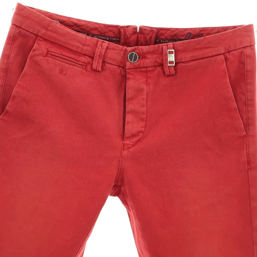 [Used] Tramarossa Stretch Cotton Casual Slacks Pants Red [33] [Condition Rank C] [Men&