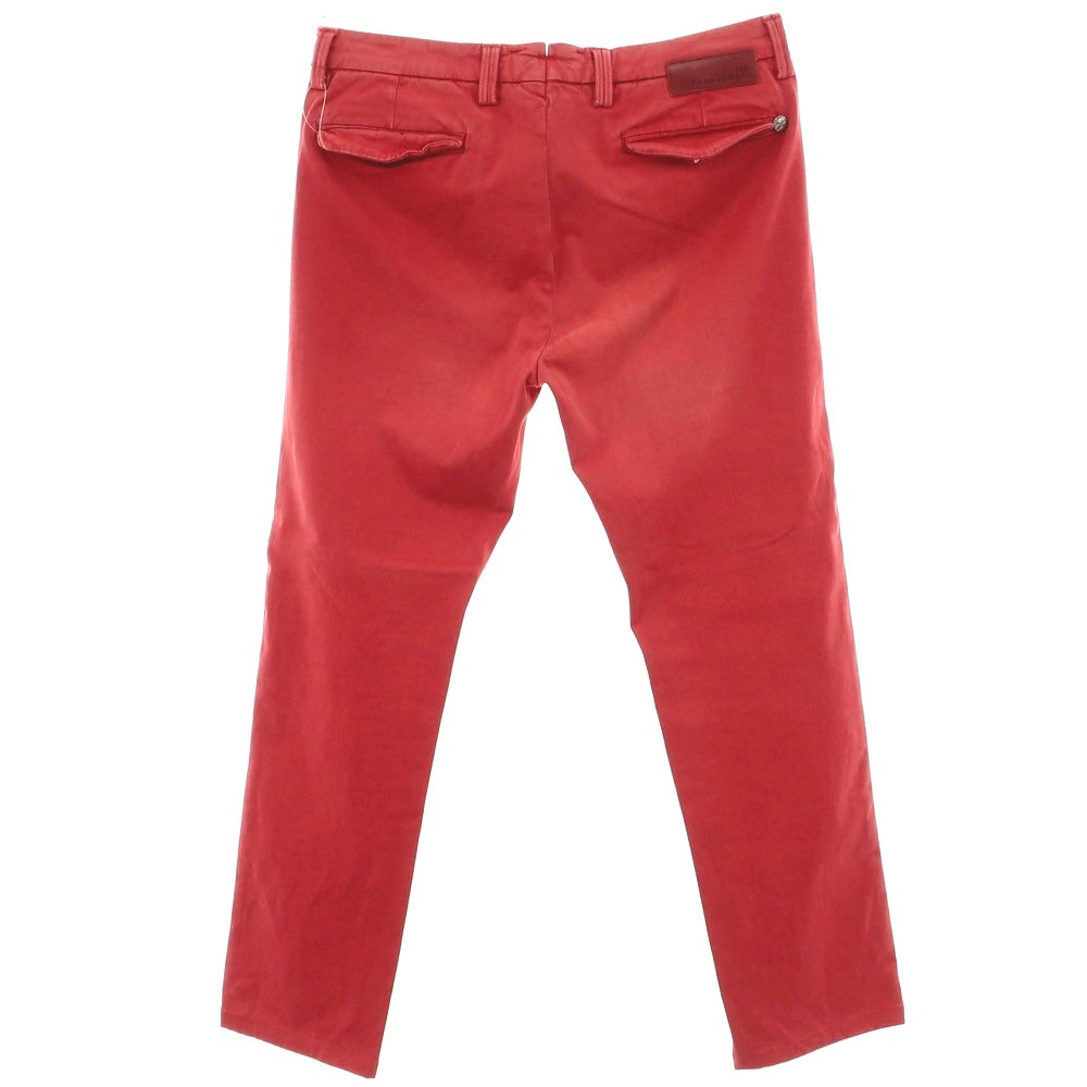 [Used] Tramarossa Stretch Cotton Casual Slacks Pants Red [33] [Condition Rank C] [Men&