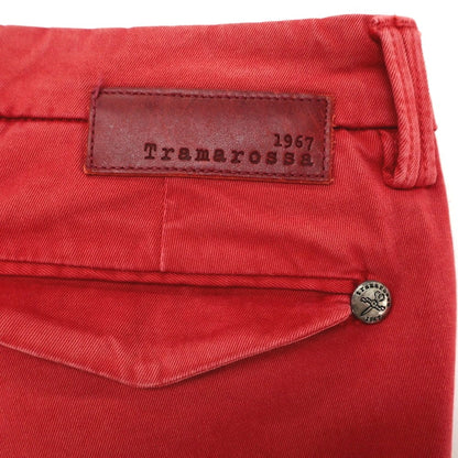 [Used] Tramarossa Stretch Cotton Casual Slacks Pants Red [33] [Condition Rank C] [Men&