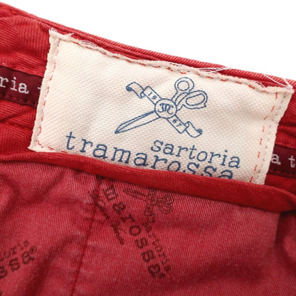 [Used] Tramarossa Stretch Cotton Casual Slacks Pants Red [33] [Condition Rank C] [Men&