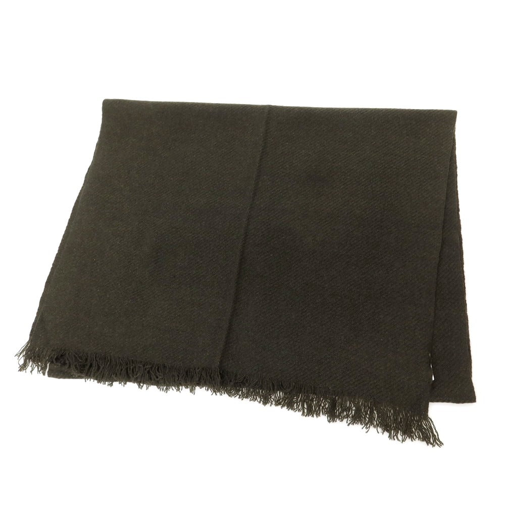 【中古】アリアンナ ARIANNA ウール ストール ダークオリーブ【 状態ランクA 】【 メンズ 】