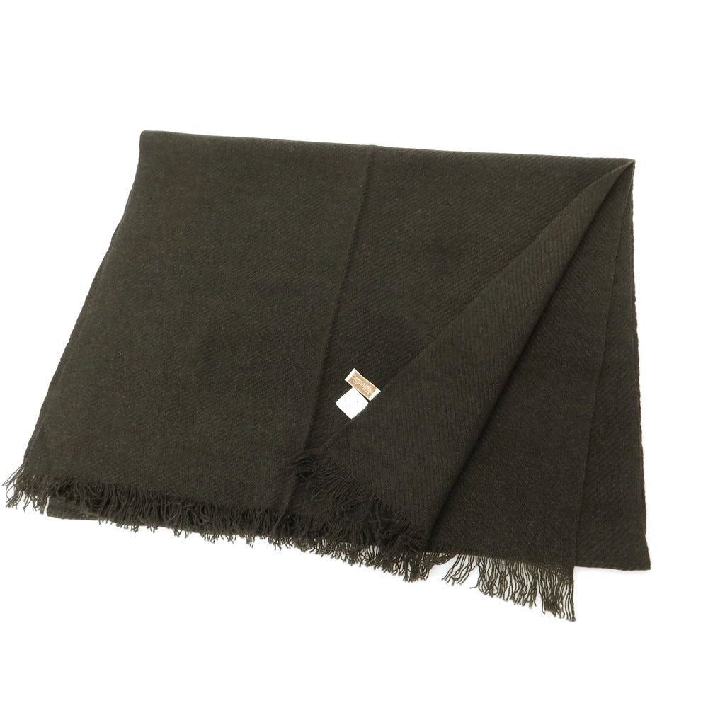 【中古】アリアンナ ARIANNA ウール ストール ダークオリーブ【 状態ランクA 】【 メンズ 】