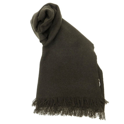 【中古】アリアンナ ARIANNA ウール ストール ダークオリーブ【 状態ランクA 】【 メンズ 】