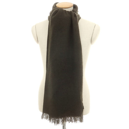 【中古】アリアンナ ARIANNA ウール ストール ダークオリーブ【 状態ランクA 】【 メンズ 】