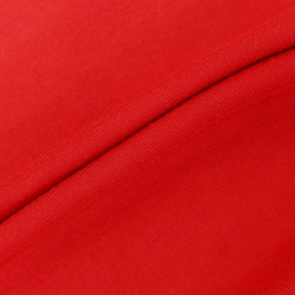 [Used] FOUNDOUR 2025 Spring/Summer Cotton Polyester Crew Neck Short Sleeve T-Shirt Red [3] [Condition Rank A] [Men&