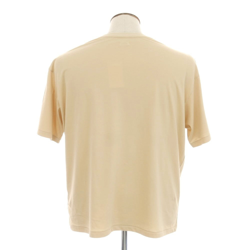 [Used] FOUNDOUR 2025 Spring/Summer Cotton Polyester Crew Neck Short Sleeve T-Shirt Beige [3] [Condition Rank A] [Men&