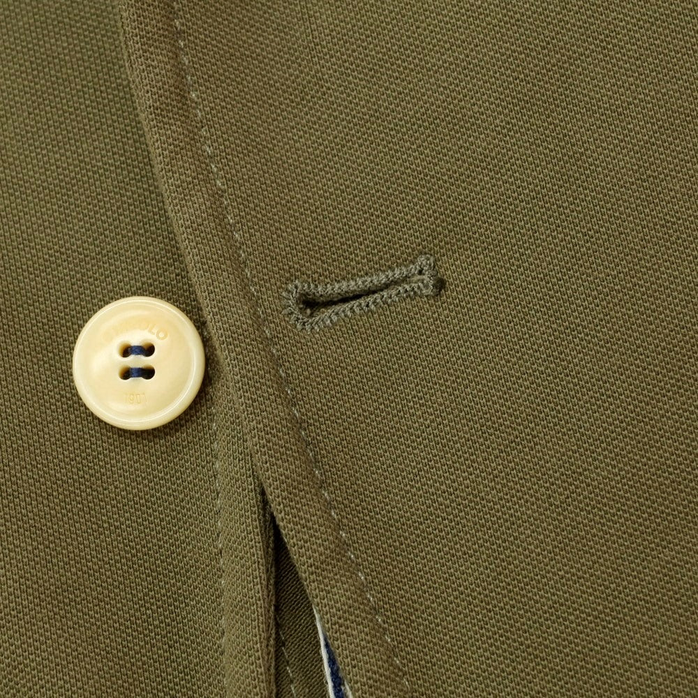 [Used] CIRCOLO 1901 Cotton Jersey Set-up Suit Olive [44] [Condition Rank C] [Men&