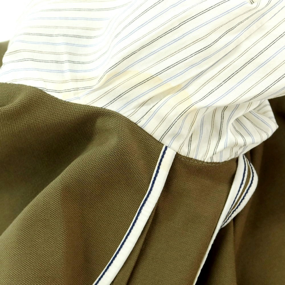 [Used] CIRCOLO 1901 Cotton Jersey Set-up Suit Olive [44] [Condition Rank C] [Men&