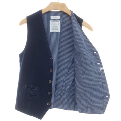 [Used] CIRCOLO 1901 Jersey Cotton Gilet Vest Navy [44] [Condition Rank B] [Men&
