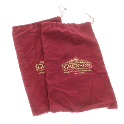 【中古】グレンソン GRENSON FOOTMASTER カーフ ストレートチップ ドレスシューズ ブラック【 9E 】【 状態ランクB 】【 メンズ 】