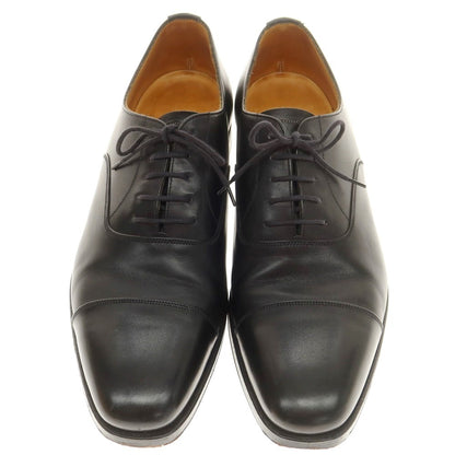 【中古】グレンソン GRENSON FOOTMASTER カーフ ストレートチップ ドレスシューズ ブラック【 9E 】【 状態ランクB 】【 メンズ 】