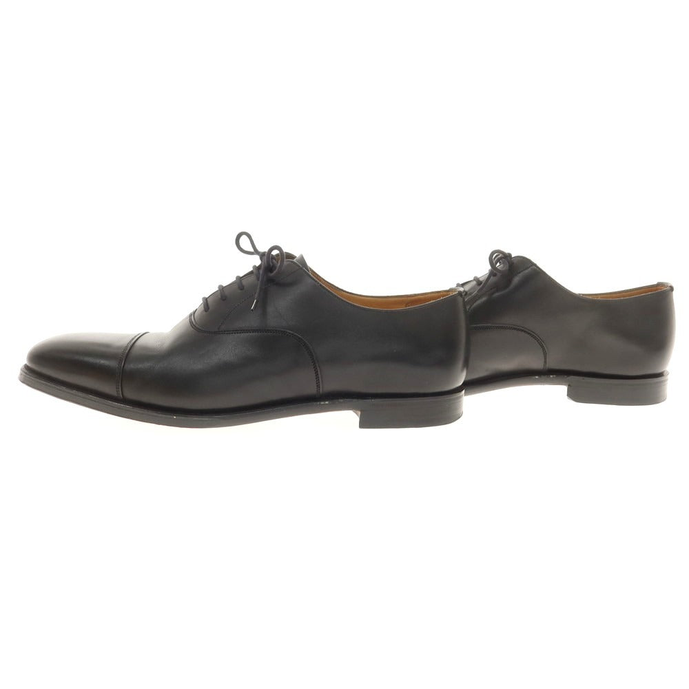 【中古】グレンソン GRENSON FOOTMASTER カーフ ストレートチップ ドレスシューズ ブラック【 9E 】【 状態ランクB 】【 メンズ 】