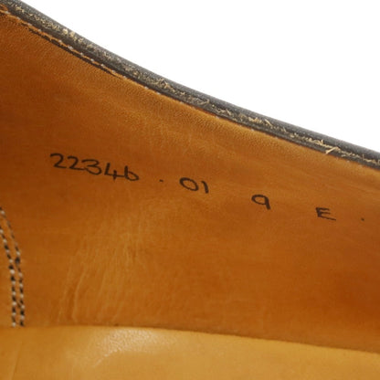 【中古】グレンソン GRENSON FOOTMASTER カーフ ストレートチップ ドレスシューズ ブラック【 9E 】【 状態ランクB 】【 メンズ 】