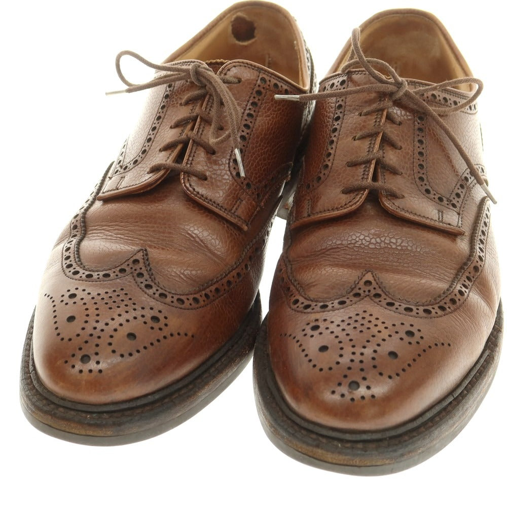 [Used] Crockett &amp;amp; Jones PEMBROKE Wingtip Dress Shoes Brown [8 1/2E] [Condition Rank D] [Men&
