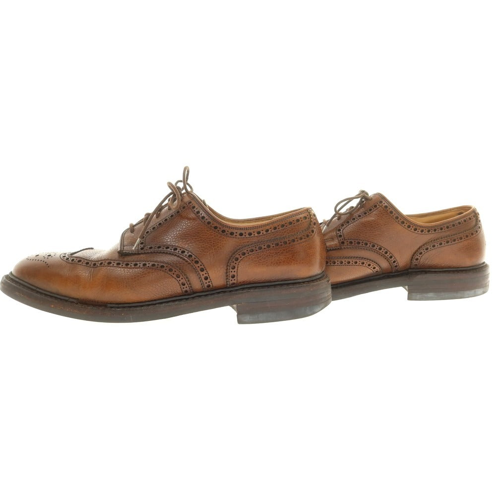 [Used] Crockett &amp;amp; Jones PEMBROKE Wingtip Dress Shoes Brown [8 1/2E] [Condition Rank D] [Men&