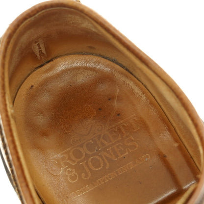 [Used] Crockett &amp;amp; Jones PEMBROKE Wingtip Dress Shoes Brown [8 1/2E] [Condition Rank D] [Men&