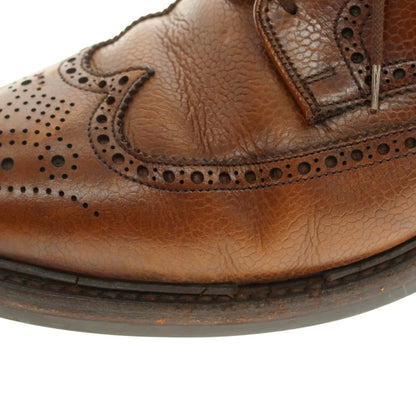 [Used] Crockett &amp;amp; Jones PEMBROKE Wingtip Dress Shoes Brown [8 1/2E] [Condition Rank D] [Men&