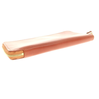 【中古】グレンロイヤル GLENROYAL ブライドルレザー ジップアラウンド 長財布 レディッシュブラウン【 状態ランクB 】【 メンズ 】