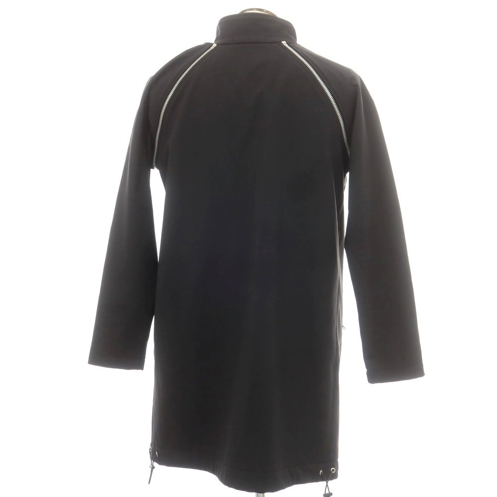 【中古】シュープ SHOOP 2WAY ポリエステル系 スタンドカラー ロングコート ブラック【 表記なし（L位） 】【 状態ランクC 】【 メンズ 】