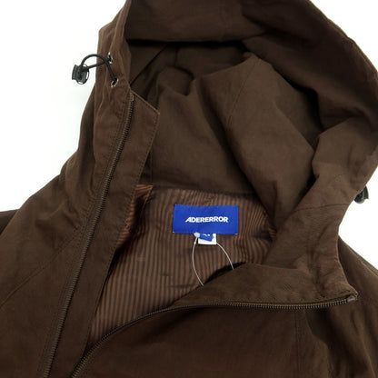 [Used] ADER error Cotton Nylon Plue Windbreaker Mountain Parka Brown [A3 (L)] [Condition Rank B] [Men&