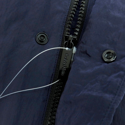 【中古】【未使用】カルバンクライン Calvin Klein ナイロン 中綿ブルゾン ネイビー【 M 】【 状態ランクS 】【 メンズ 】