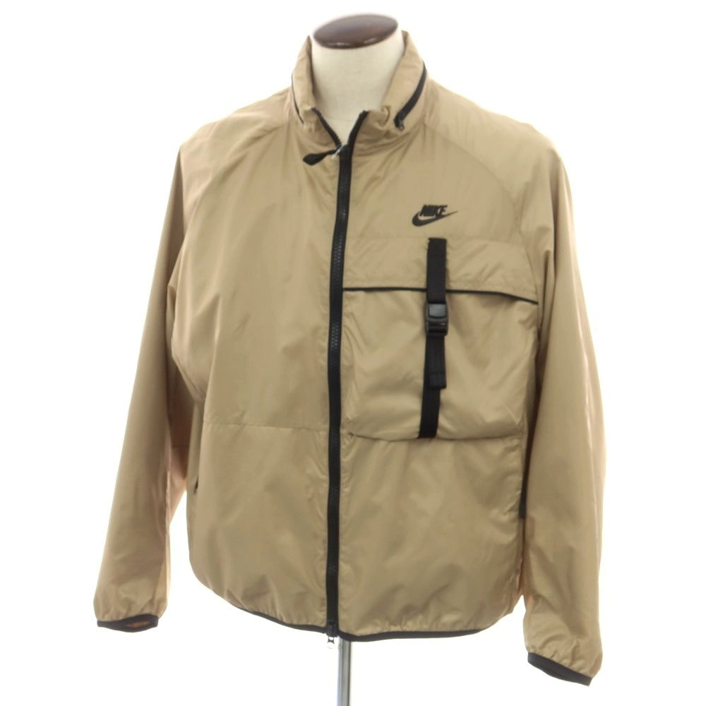 [Used] Nike Polyester Packable Double Zip Blouson Beige [XL] [Condition Rank B] [Men&