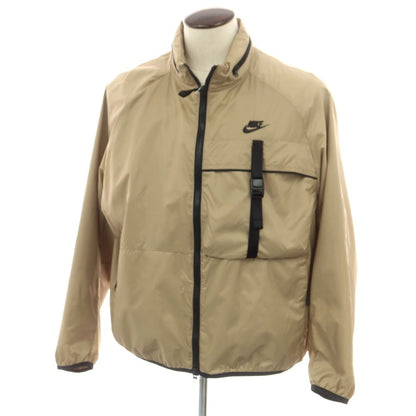 [Used] Nike Polyester Packable Double Zip Blouson Beige [XL] [Condition Rank B] [Men&