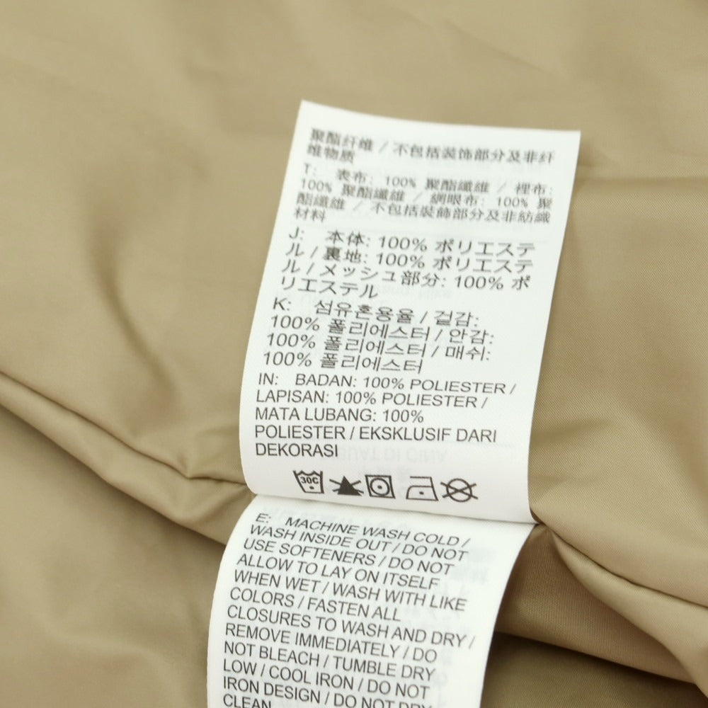 [Used] Nike Polyester Packable Double Zip Blouson Beige [XL] [Condition Rank B] [Men&