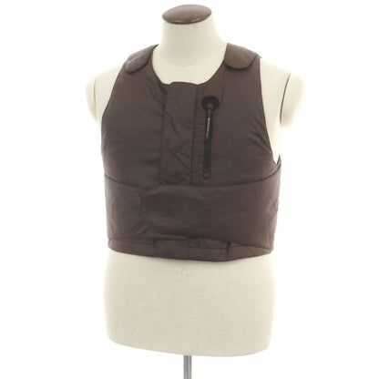 【中古】ナイキ NIKE × TRAVIS SCOTT ポリエステル 中綿ベスト ブラウン【 L 】【 状態ランクB 】【 メンズ 】