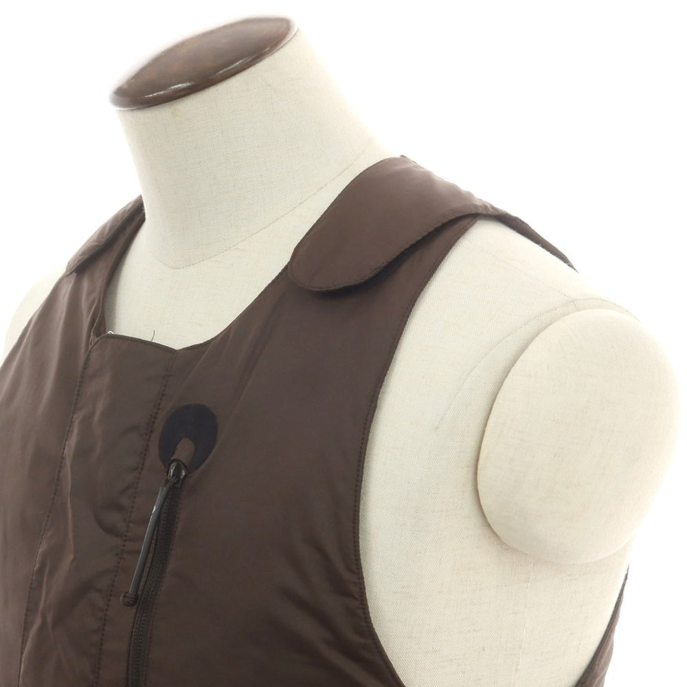 【中古】ナイキ NIKE × TRAVIS SCOTT ポリエステル 中綿ベスト ブラウン【 L 】【 状態ランクB 】【 メンズ 】