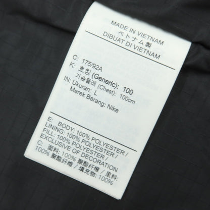 【中古】ナイキ NIKE × TRAVIS SCOTT ポリエステル 中綿ベスト ブラウン【 L 】【 状態ランクB 】【 メンズ 】