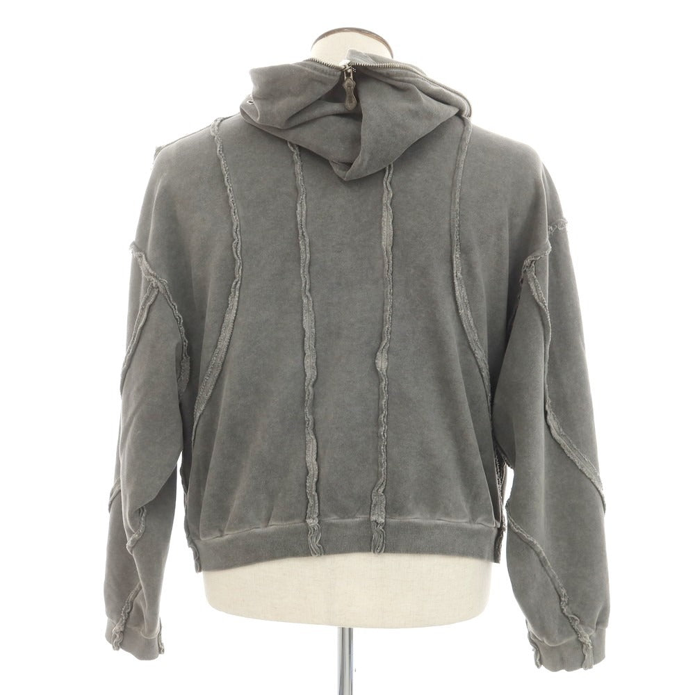 [Used] Thug Club Cotton Double Zip Hoodie Grey [3] [Condition Rank C] [Men&