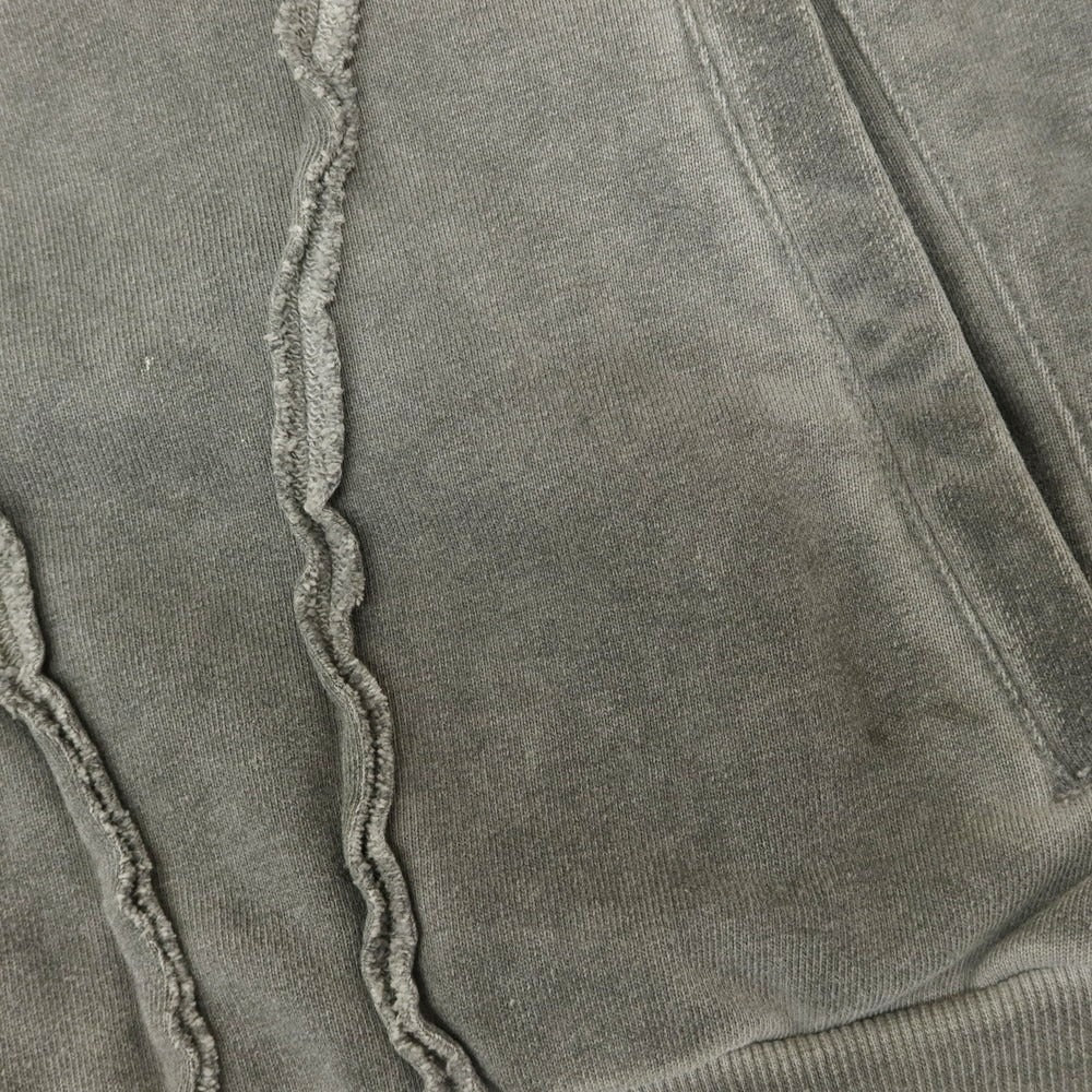 [Used] Thug Club Cotton Double Zip Hoodie Grey [3] [Condition Rank C] [Men&