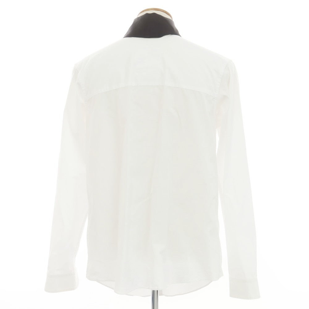 [Used] SOSHIOTSUKI Cotton Tie Shirt White [No size indicated (M size)] [Condition Rank C] [Men&