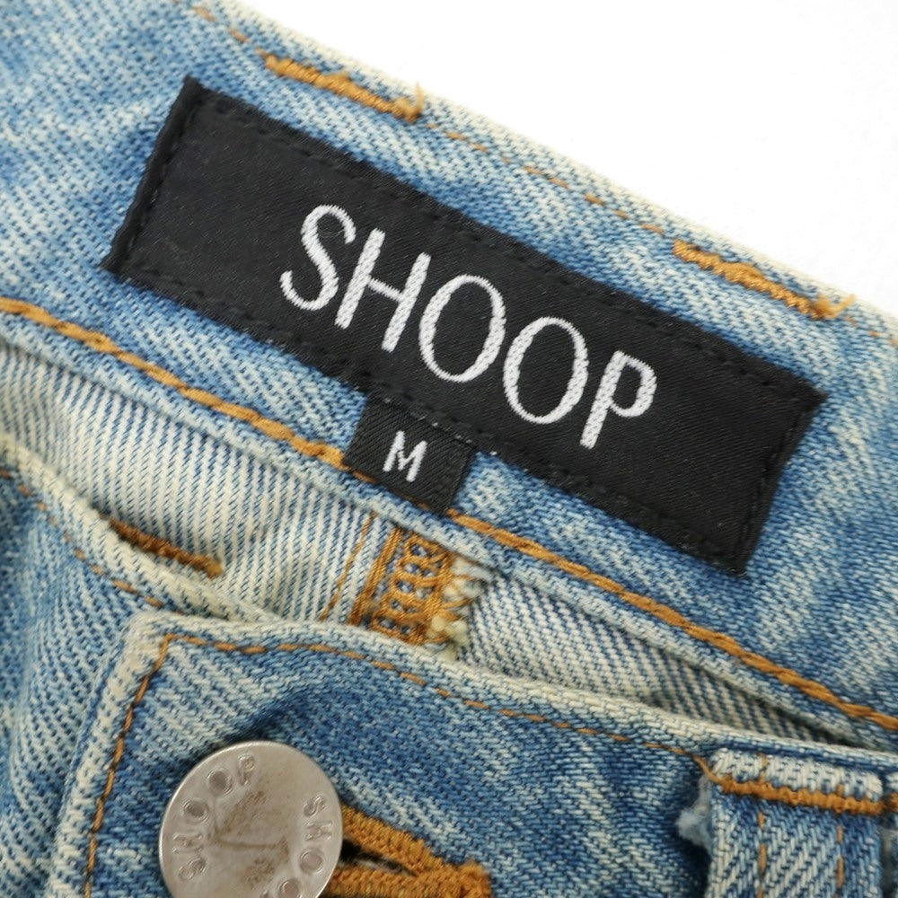 【中古】シュープ SHOOP コットン ジーンズ デニムパンツ ライトブルー【 M 】【 状態ランクB 】【 メンズ 】[EPD]