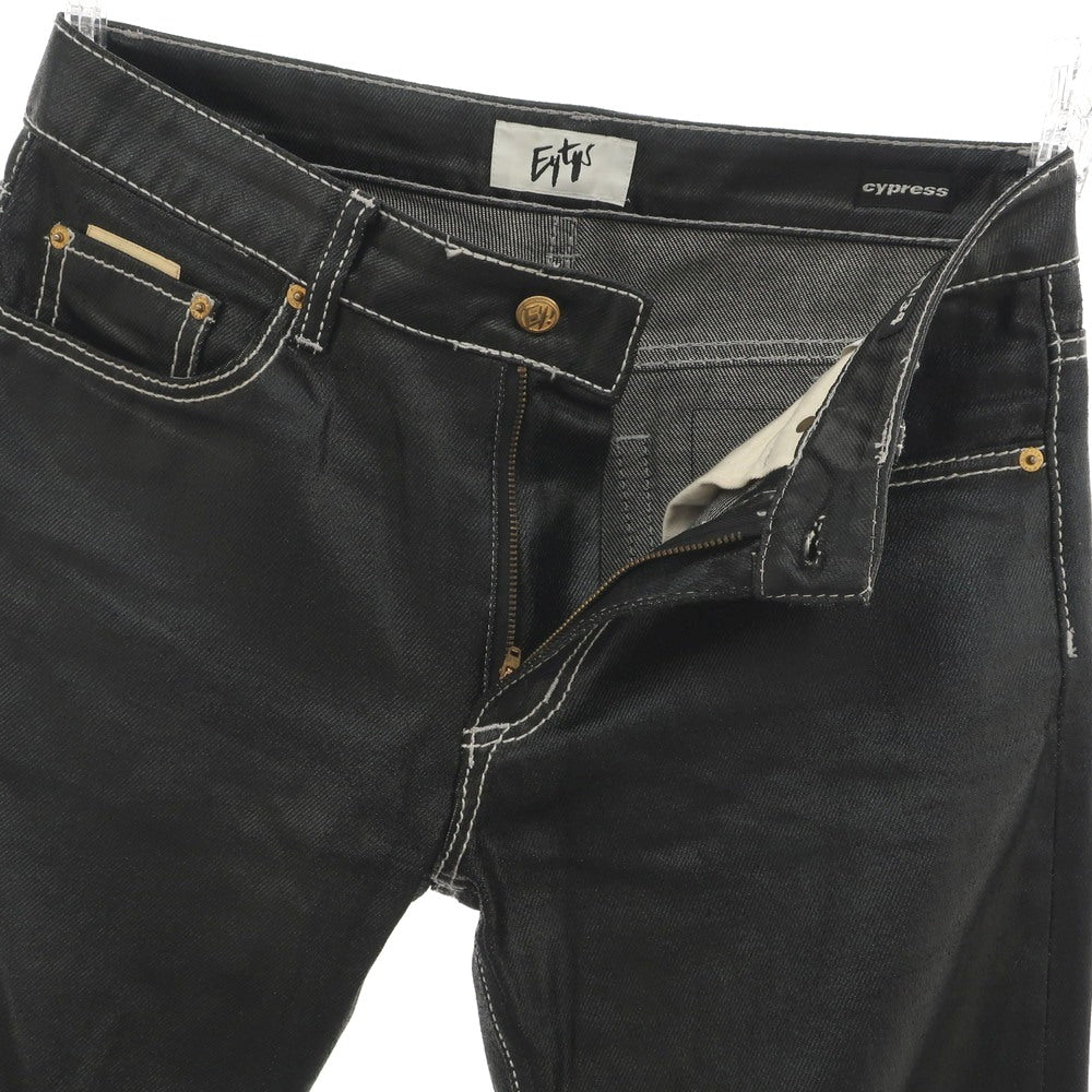 【中古】エイティーズ EYTYS コットン ポリウレタンコーティング ジーンズ デニムパンツ ブラック【 31 】【 状態ランクB 】【 メンズ 】
