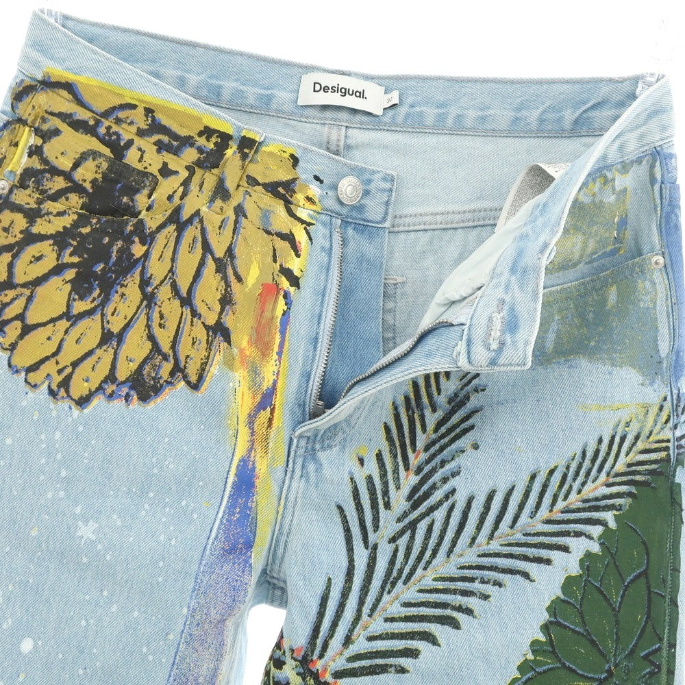 [Used] [Unused] Desigual Cotton Jeans Denim Pants Light Blue [32] [Condition Rank S] [Men&