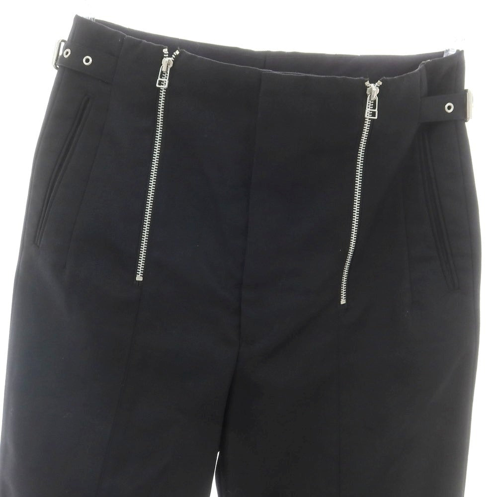 【中古】ジョンローレンスサリバン JOHN LAWRENCE SULLIVAN ウール系 テーパードパンツ ブラック【 表記なし（M位） 】【 状態ランクB 】【 メンズ 】