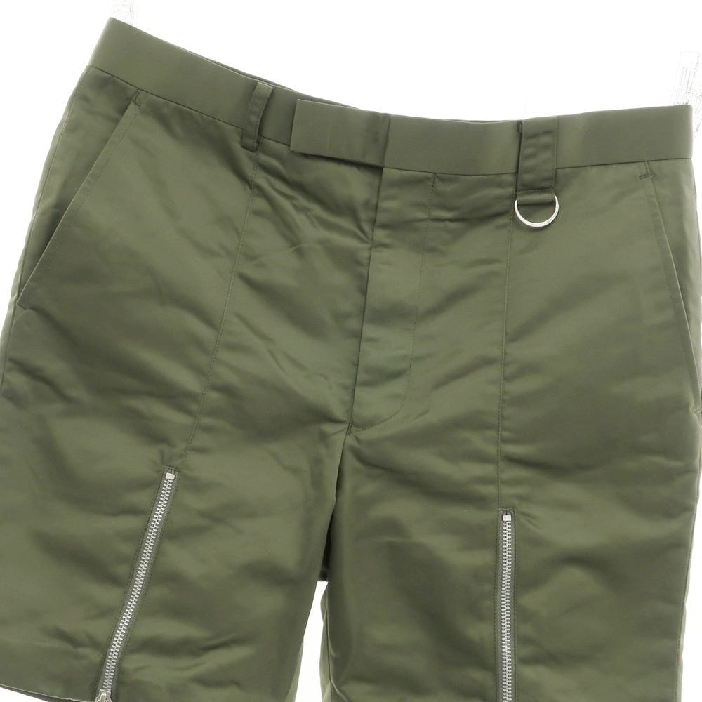 【中古】ジョンローレンスサリバン JOHN LAWRENCE SULLIVAN ナイロン系 ショートパンツ オリーブ【 表記なし（M位） 】【 状態ランクB 】【 メンズ 】