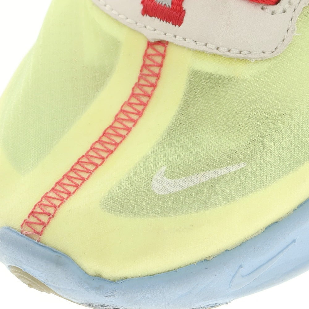 [Used] UNDERCOVER x NIKE REACT ELEMENT 87 Sneakers Light Green x Red [27.5cm] [Condition Rank B] [Men&
