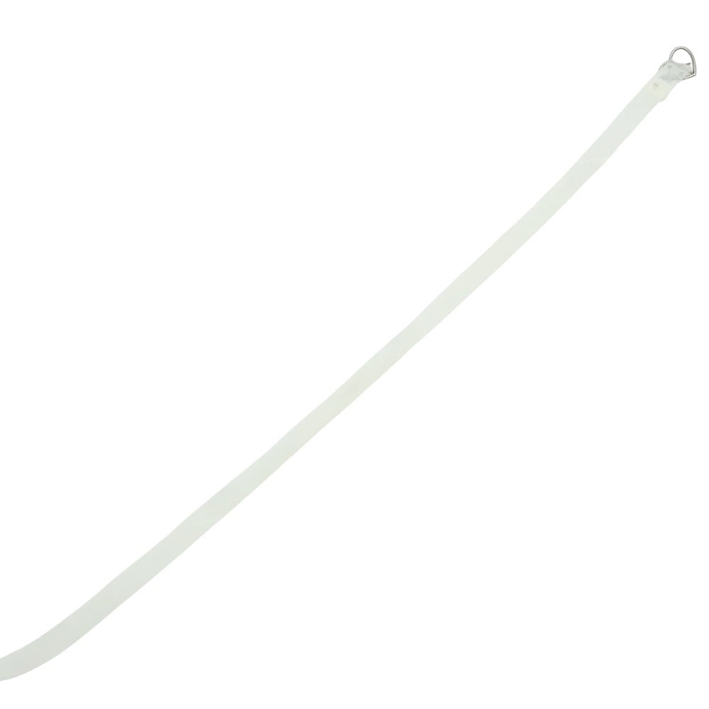 [Used] MARTIN ROSE Heart Buckle Belt Clear White [O/S] [Condition Rank C] [Men&
